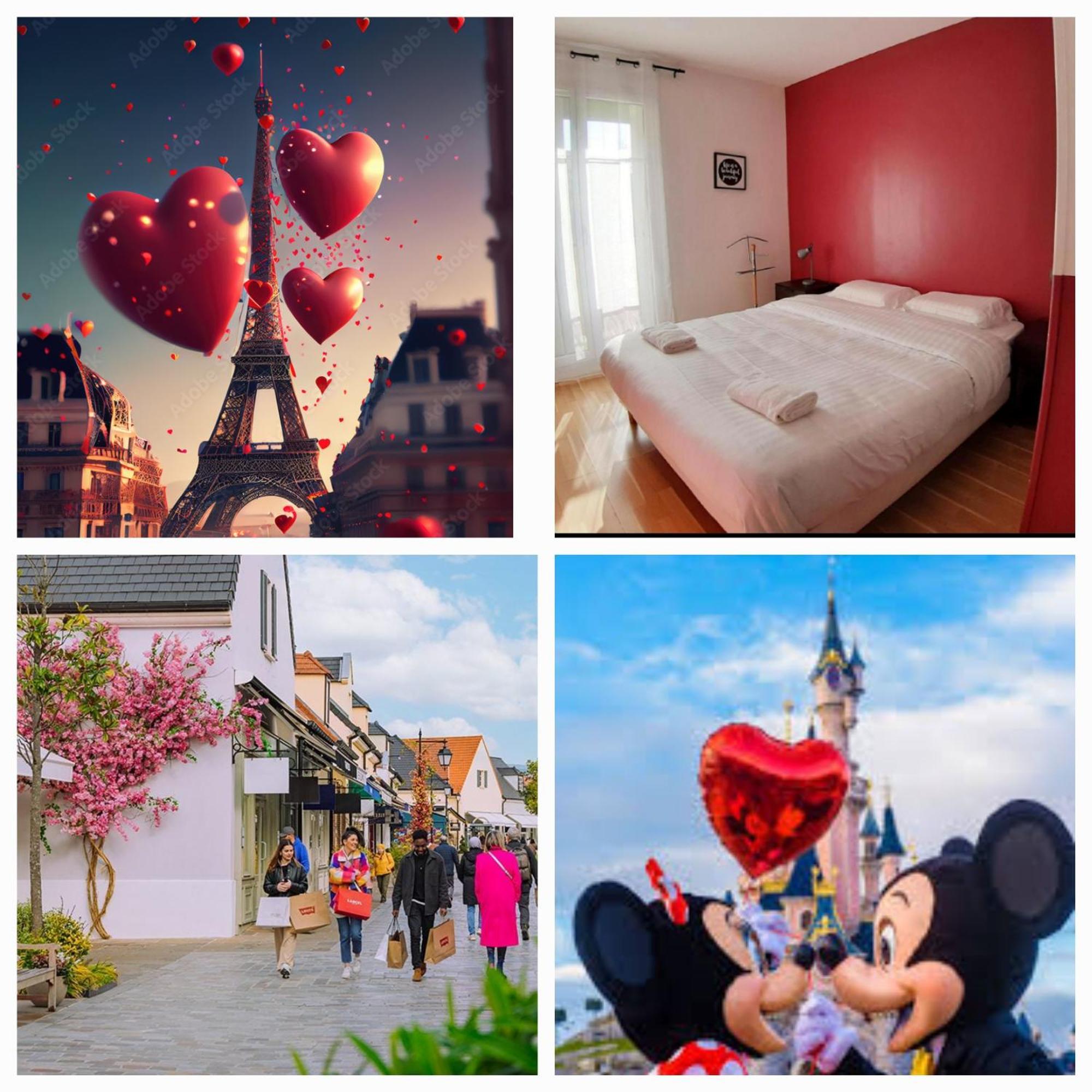 Disney, Very Nice 2 Bedrooms Family Apartment, Wifi, Netflix 8 Pers Chessy  Εξωτερικό φωτογραφία